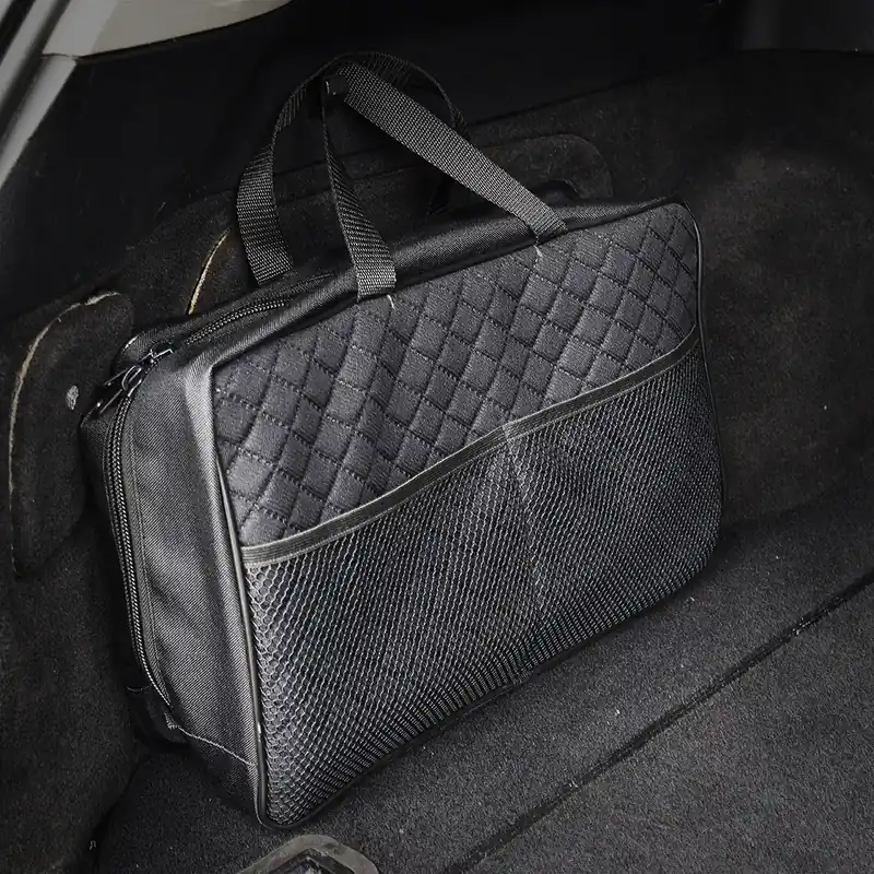 Tylko dziś TORBA ORGANIZER BAGAŻNIKA 50cm CZARNA TRAPEZ ROZ.L