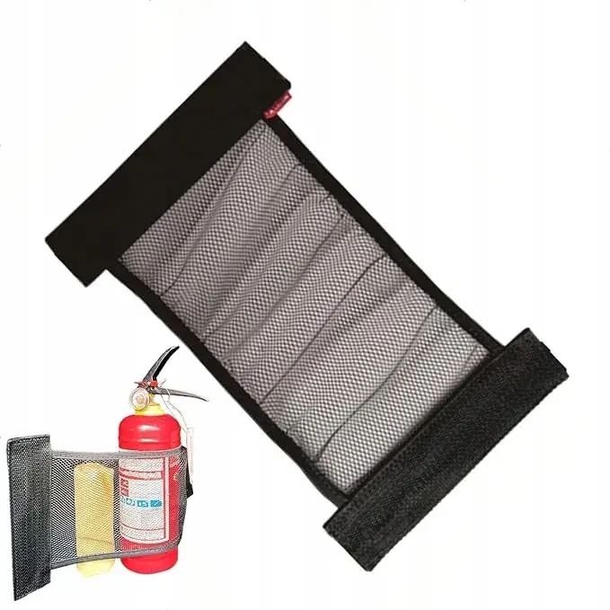 Darmowa dostawa Elastyczna siatka organizer do bagażnika na rzepy | 45x20 cm