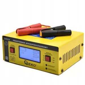 Autentyczny Prostownik mikroprocesorowy LCD 6 12 24V GEKO G800