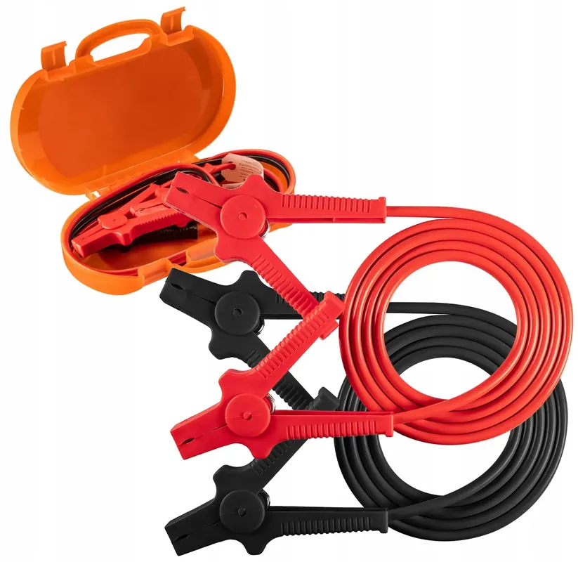 Tani NEO TOOLS PRZEWODY ROZRUCHOWE DO AUTA 200Ax2.5M MIEDZIANE W WALIZCE 11-834