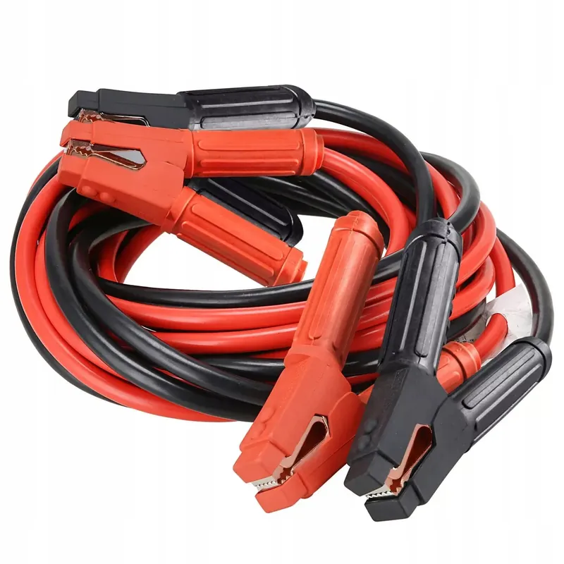 Nowość PRZEWODY KABLE ELASTYCZNE ROZRUCHOWE DO ROZRUCHU 1200A 4,5m POKROWIEC