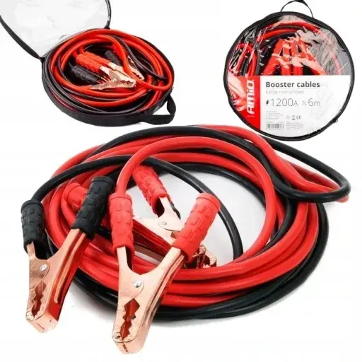 Zamów teraz MOCNE przewody kable rozruchowe 1200A 6m POKROWIEC SAMOCHÓD