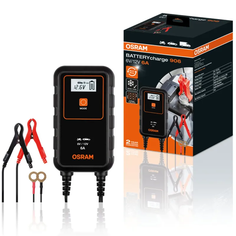 Prostownik Osram BATTERYcharge 906 Popularny
