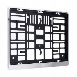 Ramka na tablicę rejestracyjną 305 x 214 mm, dwurzędowa, chrom Tylko dziś