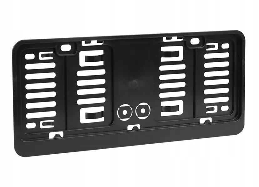 Rabat RAMKA TABLICY USA JAPONIA MAŁA 305x114mm CZARNA