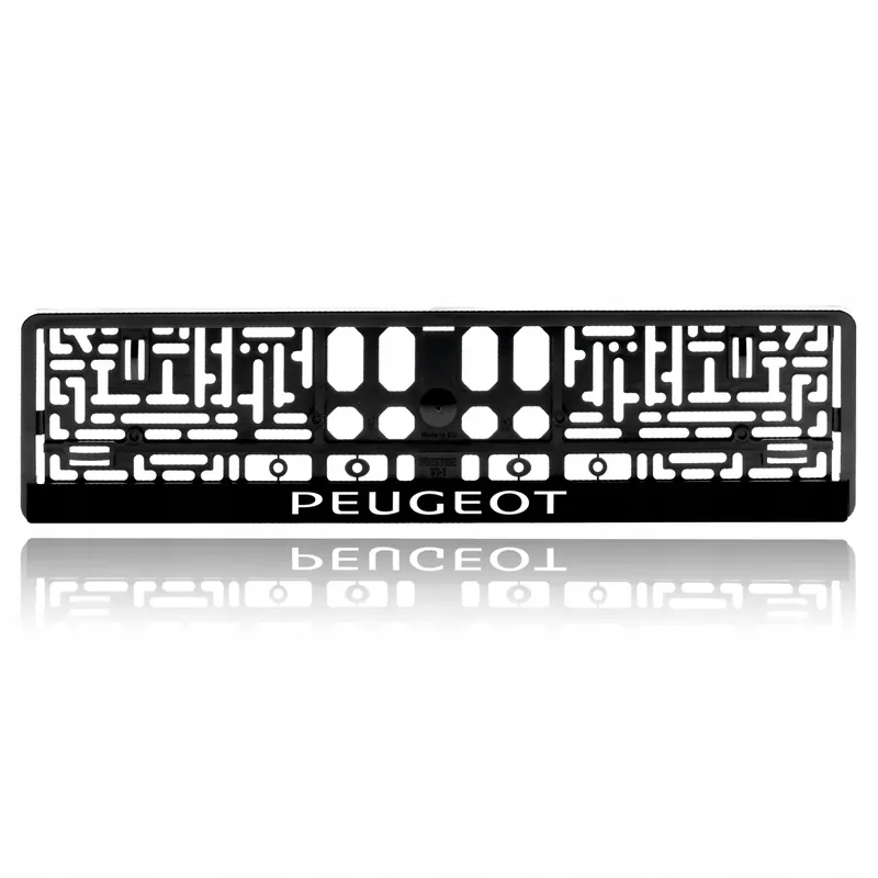 2 x Ramka na Tablicę Rejestracyjną do Twojego Samochodu LOGO PEUGEOT Oferta