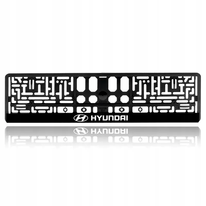 Darmowa dostawa 2 x Ramka na Tablicę Rejestracyjną do Twojego Samochodu LOGO HYUNDAI