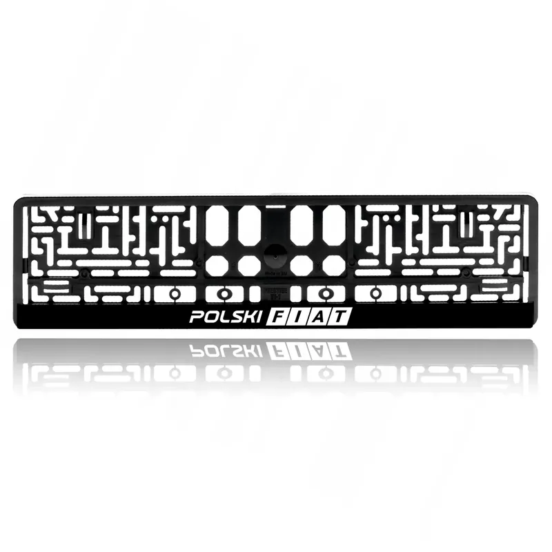 2 x Ramka na Tablicę Rejestracyjną do Twojego Samochodu LOGO FIAT 2 Najlepsza cena