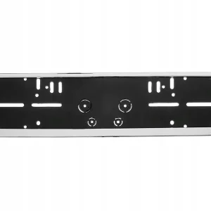 Niska cena Ramka na tablicę rejestracyjną chrom, galwanizowana