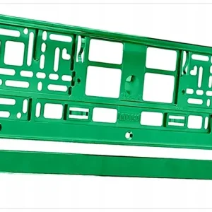 Niska cena Q2A07 RAMKA NA TABLICĘ REJESTRACYJNĄ ZIELONA 87189