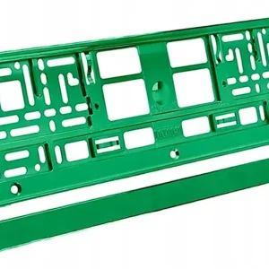 RAMKA NA TABLICĘ REJESTRACYJNĄ ZIELONA K4W68 Kup teraz