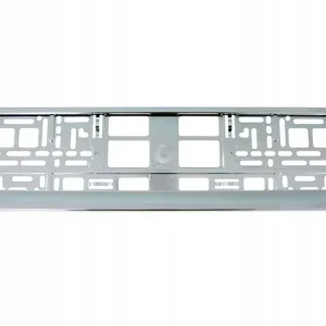 CARMOTION Ramka pod tablicę rejestracyjną - metalizowana CHROM ----NOWA---- Szybka dostawa