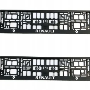 Wyprzedaż RAMKI DO TABLICY REJESTRACYJNEJ RENAULT NAPIS CHROM 2 SZTUKI
