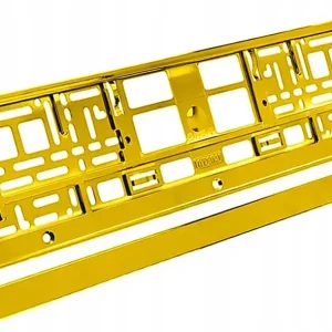 RAMKA NA TABLICĘ REJESTRACYJNĄ METALIZOWANA ZŁOTA U3N83 Ostatnia szansa