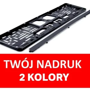 200x ramki tablica rejestracyjna nadruk 2kolory Oferta