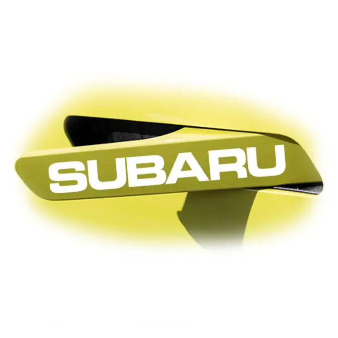 SUBARU naklejka wlepa na klamkę 10x1,3 Bezpieczna płatność