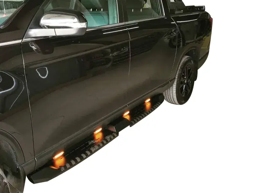 Popularny VW AMAROK 2010-2020 ORUROWANIE BOCZNE STOPNIE PROGI MOCNE SUPER.