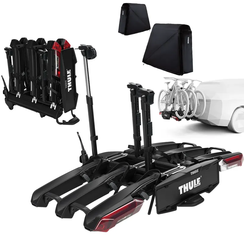 Zamów teraz Bagażnik rowerowy na hak THULE Epos 3 979 + Torba Storage Bag 9793 ZESTAW