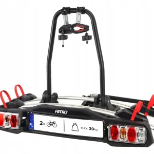 Najlepsza cena Bagażnik rowerowy samochodowy na hak - 2 rowery TBC-01/2 AMIO-02582
