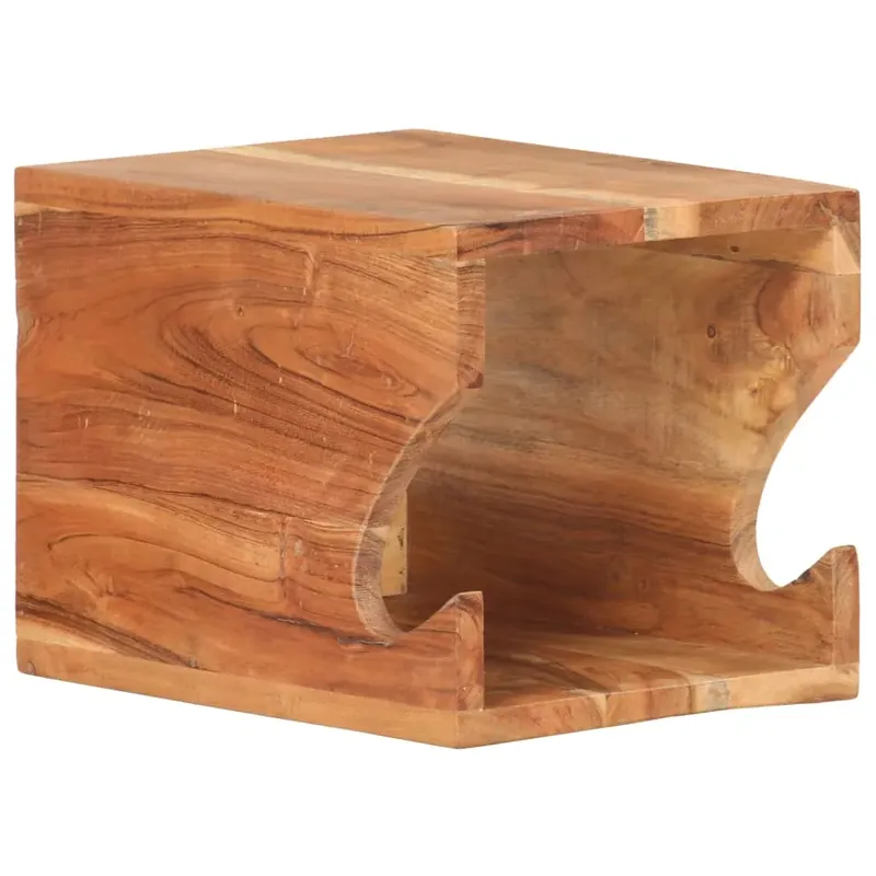 Darmowa dostawa Uchwyt ścienny na rower, 35x25x25 cm, lite drewno akacjowe