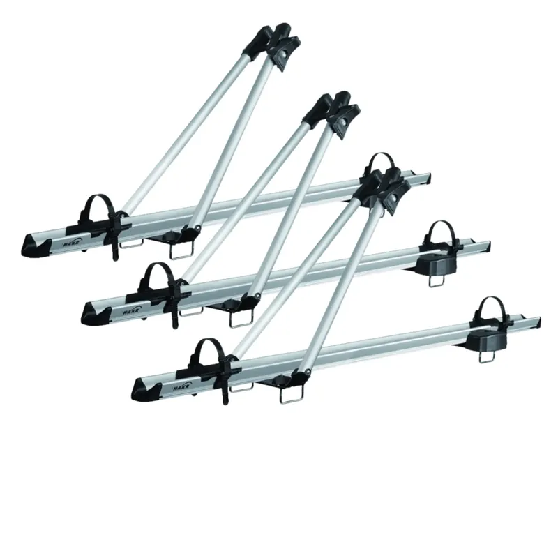 3x Bagażnik uchwyt rowerowy HAKR Speed Alu Srebrny + Zamek Oferta