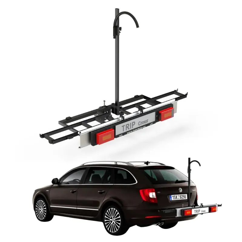 Premium Platforma bagażnik na hak do przewozu motocykla cross HAKR TRIP CROSS 100kg