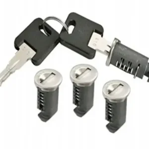 Oryginalny Komplet zamków 4szt do bagażników Cruz 932 014