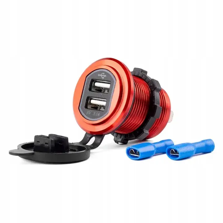 Wodoodporna ładowarka z gniazdami 2xUSB 12V 24V MOD-10 Oferta
