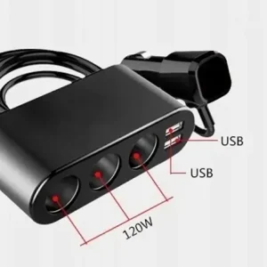Zwrot pieniędzy ROZDZIELACZ ROZGAŁĘŹNIK ZAPALNICZKI 12-24V + 2xUSB