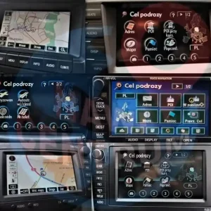 Oferta limitowana Płyta DVD Mapa 2018 Polskie menu Toyota TNS600 TNS700 Lexus Gen03 Gen05