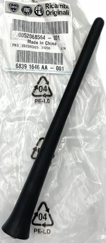 ANTENA BAT ANTENY FIAT 500 TIPO ALFA ROMEO GIULIETTA MITO FCA OE 52068564 Nowość