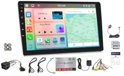 Darmowa dostawa RADIO GPS 10 CALI 2 DIN ANDROID CARPLAY WIFI BLUETOOTH USB 4GB 64GB