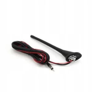 Szybka dostawa ANTENA SAMOCHODOWA Z WZAMCANIACZEM 18cm, kabel 3m