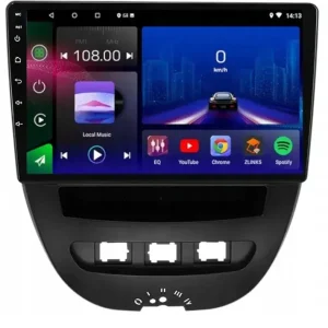 Oferta limitowana RADIO GPS ANDROID TOYOTA AYGO 2005-2014 CARPLAY WIFI 2GB 64GB