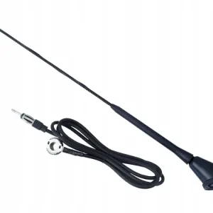 ANTENA SAMOCHODOWA RADIOWA 40CM UNIWERSALNA DIN Oryginalny