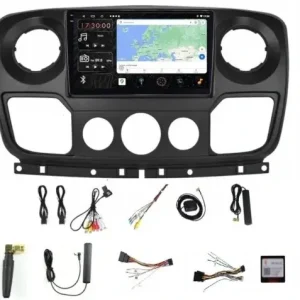 Oryginalny RADIO ANDROID NAWIGACJA OPEL MOVANO 2010-2022 CARPLAY BT WIFI 4/64GB SIM