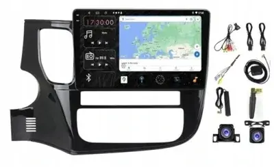 Ekspresowa dostawa RADIO NAWIGACJA CARPLAY ANDROID MITSHUBISHI OUTLANDER 2012-2018 6/128GB SIM