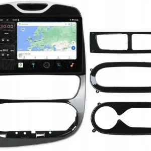 Najlepsza cena RADIO NAWIGACJA CARPLAY GPS ANDROID RENAULT CLIO 2012-2018 USB 4GB 64GB