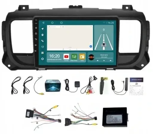 Zwrot pieniędzy RADIO BT CITROEN JUMPY PEUGEOT EXPERT TOYOTA PROACE 2016-2022 8/256GB SIM