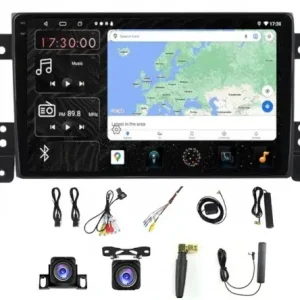 Darmowa dostawa RADIO NAWIGACJA CARPLAY ANDROID SUZUKI GRAND VITARA 05-14 4GB 64GB SIM
