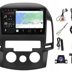 Ekspresowa dostawa RADIO NAWIGACJA CARPLAY GPS ANDROID BT HYUNDAI I30 2006-2012 4GB 64GB