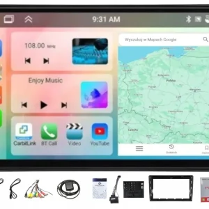 Bezpieczna płatność RADIO GPS ANDROID FORD C-MAX KUGA FOCUS S-MAX CARPLAY WIFI USB 4GB 64GB