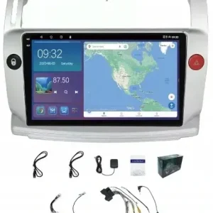 Wysoka jakość RADIO NAWIGACJA GPS CITROEN C4 2004-2009 CARPLAY ANDROID AUTO 4GB 64GB