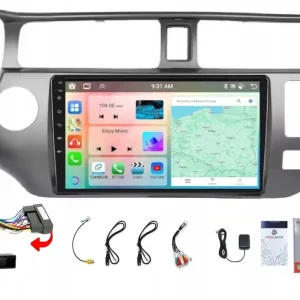 Kup teraz RADIO NAWIGACJA GPS ANDROID KIA RIO 2011-2015 CARPLAY WIFI 4GB 64GB