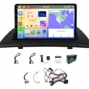 Wysoka jakość RADIO NAWIGACJA ANDROID BMW X3 2003-2010 USB WIFI GPS CARPLAY 4GB 64GB