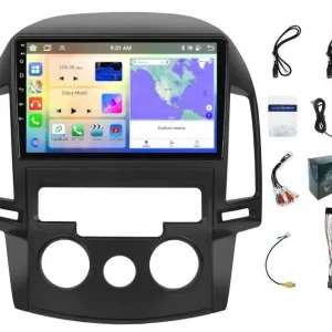 Wysoka jakość RADIO NAWIGACJA CARPLAY HYUNDAI I30 2006-2012 BT WIFI ANDROID 4GB 64GB
