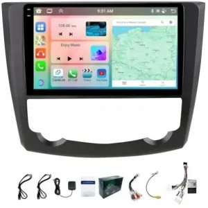 Oryginalny RADIO NAWIGACJA CARPLAY RENAULT KADJAR 2015-2021 WIFI ANDROID 4GB 64GB