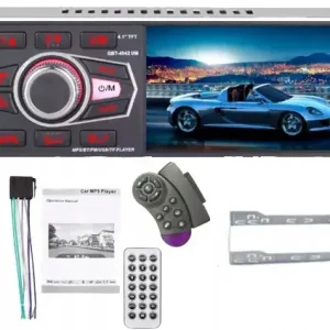 Radio Samochodowe 1DIN 4,1''USB BLUETOOTH Darmowa dostawa