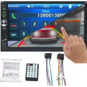 Radio Samochodowe BLUETOOTH 2DIN 7cali USB SD AUX Bezpieczna płatność