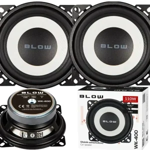 Rabat BLOW GŁOŚNIKI BASOWE NISKOTONOWE 10cm 100mm 110W 2 szt NA PODSZYBIE